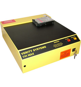 Verity V91 Max Hard Disk Drive and DLT Tape Eraser